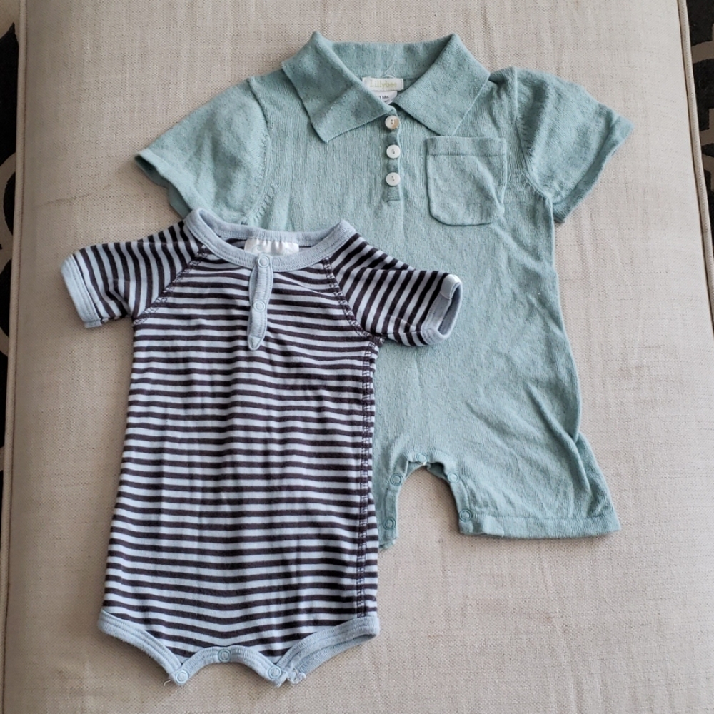 Baby boy romper bundle